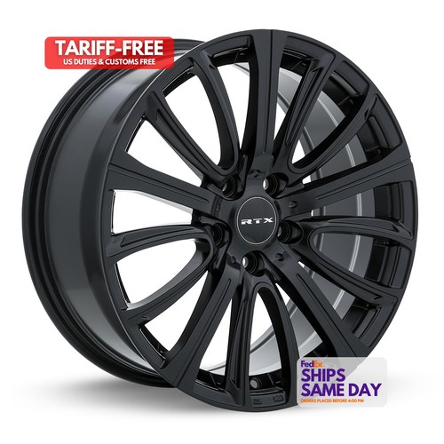 One 20inch black alloy - black, wheels