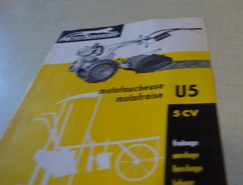 Brochure flyer motofaucheuse - brochure,