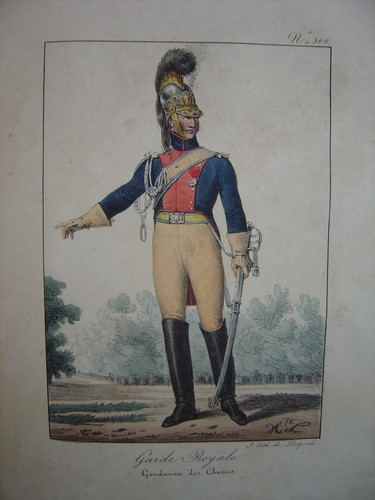 Grande lithographie costume - grande,