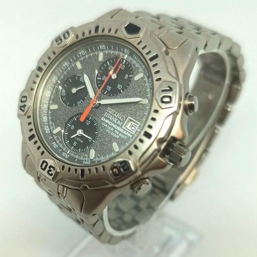 Seiko 7t32 6030 titanium - 6030,