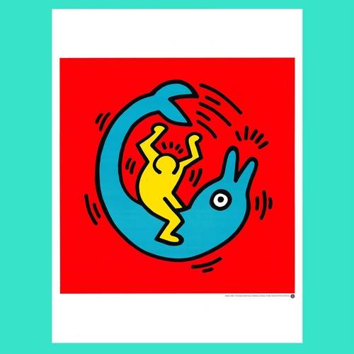 1989 keith haring - rodeo, man