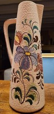 Grand Vase Pichet Vintage Rare Céramique West Germany Excellent État 