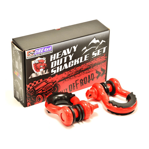 Manille acier 4t wll - 2x,