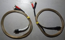 Cables enceintes montés NorStone 1,5mm2 + DIN 2-PIN + fourches 2x 1,85m Vintage