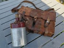 Original sacoche/cartouchière et gourde de l'armée suisse  ww2! TBE