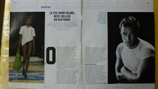 Marlon Brando , le tee_shirt blanc , best seller du vestiaire , french 2 pages .