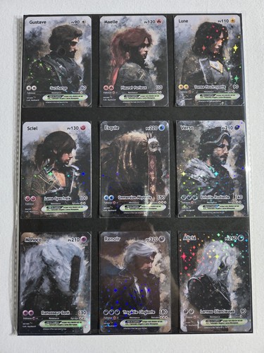 Cartes clair obscur - clair,