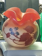 Vase En Pâte De Verre De LEGRAS Signer LEG