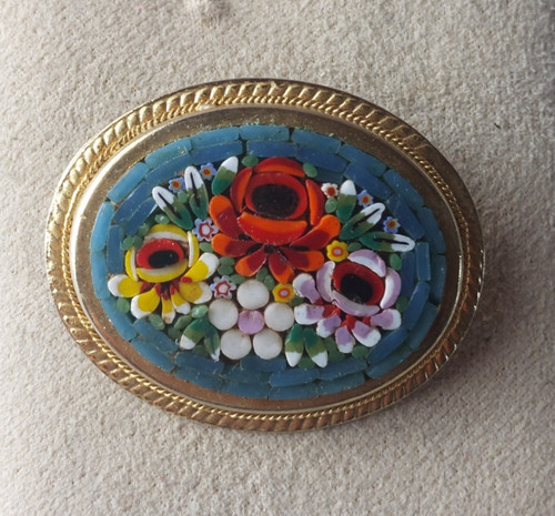 Ancienne broche décor - ancienne, broche,