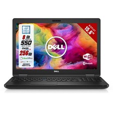 Ordinateur Portable Dell 5470 Affichage 14,1 " HD Intel i5-6200u RAM 8gb SSD