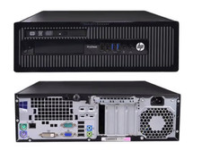 PC fixe HP ProDesk 400 g1 - I54590 3.3 GHz - 8 GO - SSD 250 GO - W10 PRO