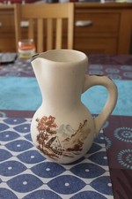 Beau pichet  en FAIENCE Basque  Cazalas Super Bagnères