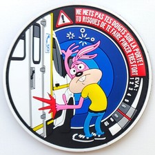 Écusson SAMU/SMUR Lapin Du