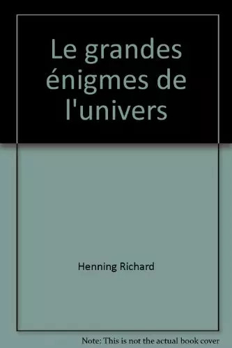 Grandes énigmes de - grandes,