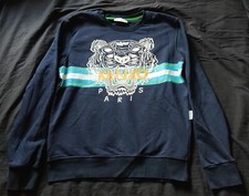 Pull Kenzo taille M Mixte bleu