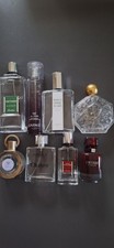 Lot de 8 Bouteilles de parfums vides pour décoration