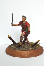 Figurine Peinte AQUILA/Chef de Guerre Ibérique 2 Siècles A.J.C