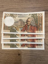 belle suite de 4 billets