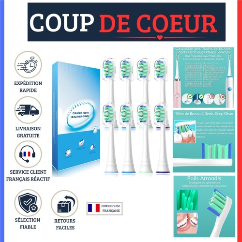 Têtes brosse dents - de, à