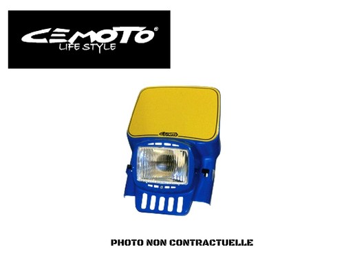 Plaque phare moto - ce,