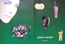 PUBLICITÉ 1996 PIERRE CARDIN CHOC EAU DE PARFUM ENIGME ROSE- ADVERTISING