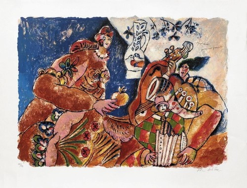 Théo tobiasse lithographie - théo,
