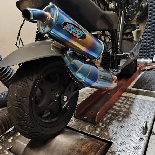 Custom exhaust for - custom, 2t
