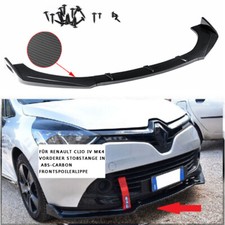 Spoiler Avant Lèvre Performance Aspect Carbone Convient pour RENAULT CLIO IV MK4