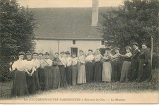 HAUTE MARNE  ROOCOURT LA COTE  le Monome  " les excursionnistes Parisiennes "