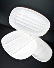 Lot ASPERGE 2 Assiettes + plat