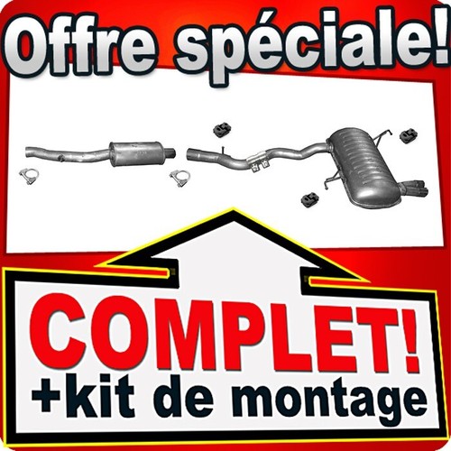 échappement pour bmw 3er e91 - pour,