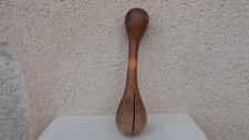 Ancien pilon double en bois / Artisanat populaire / Cuisine / Accessoires