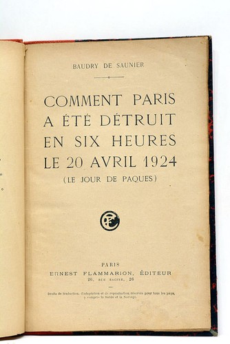 Saunier comment paris été - comment,
