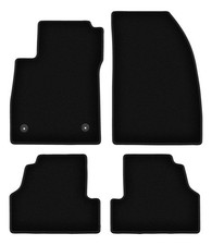Tapis de sol en velours noir