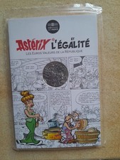 pièce de 10 euros argent Astérix et l'égalité" de 2015