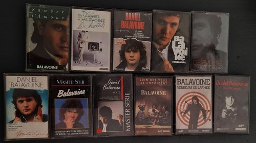 Daniel balavoine lot 11 k7 - daniel,
