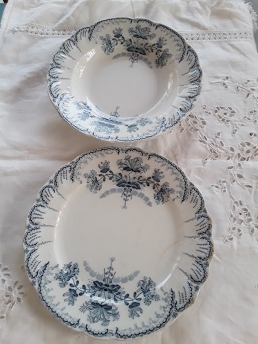 Deux assiettes amand hamage - assiettes,