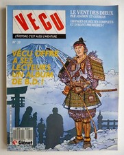 REVUE BANDES DESSINEES - BD - VECU N° 32 de 1988