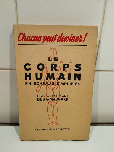 Livre ancien corps humain - le,