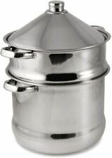 BAUMALU - COUSCOUSSIER TAJINE INOX , TOUS FEU ET INDUCTION 
