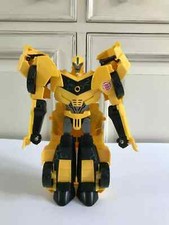 18 ⚜️ Voiture Figurine Robot Transformers Bumblebee Électronique 25 Cm De haut