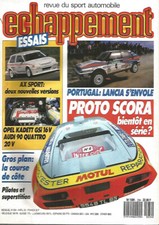 ECHAPPEMENT N°234 AX SPORT / PROTO SCORA / KADETT GSi 16V / AUDI 90 QUATTRO 20V