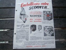publicité Clignotants SCINTEX
