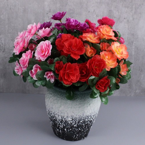 Fleurs azalée soie - en,