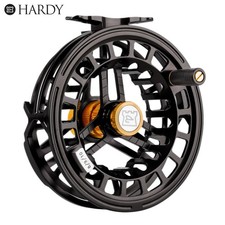 Moulinet de pêche à la mouche HARDY Ultradisc UDLA noir/orange 5000