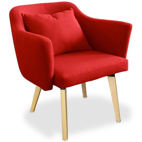 Fauteuil scandinave tissu - scandinave,
