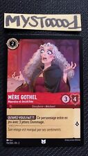 Carte Lorcana Disney TCG Mère Gothel 116/204 Unco Chapitre 1 Français Neuf