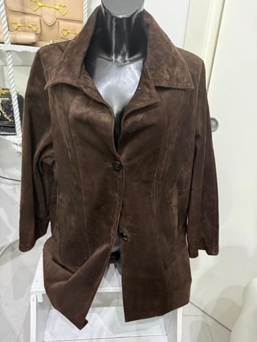 Veste manteau femme daim - ks, en