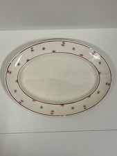 plat ovale terre de fer 