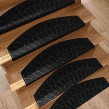 Tapis d'escalier élégant demi lune pour le contrôle de l'humidité et la séc